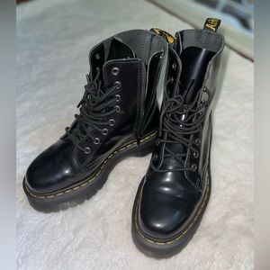 Dr. Martens, Jadon 8-Eye Leather Platform